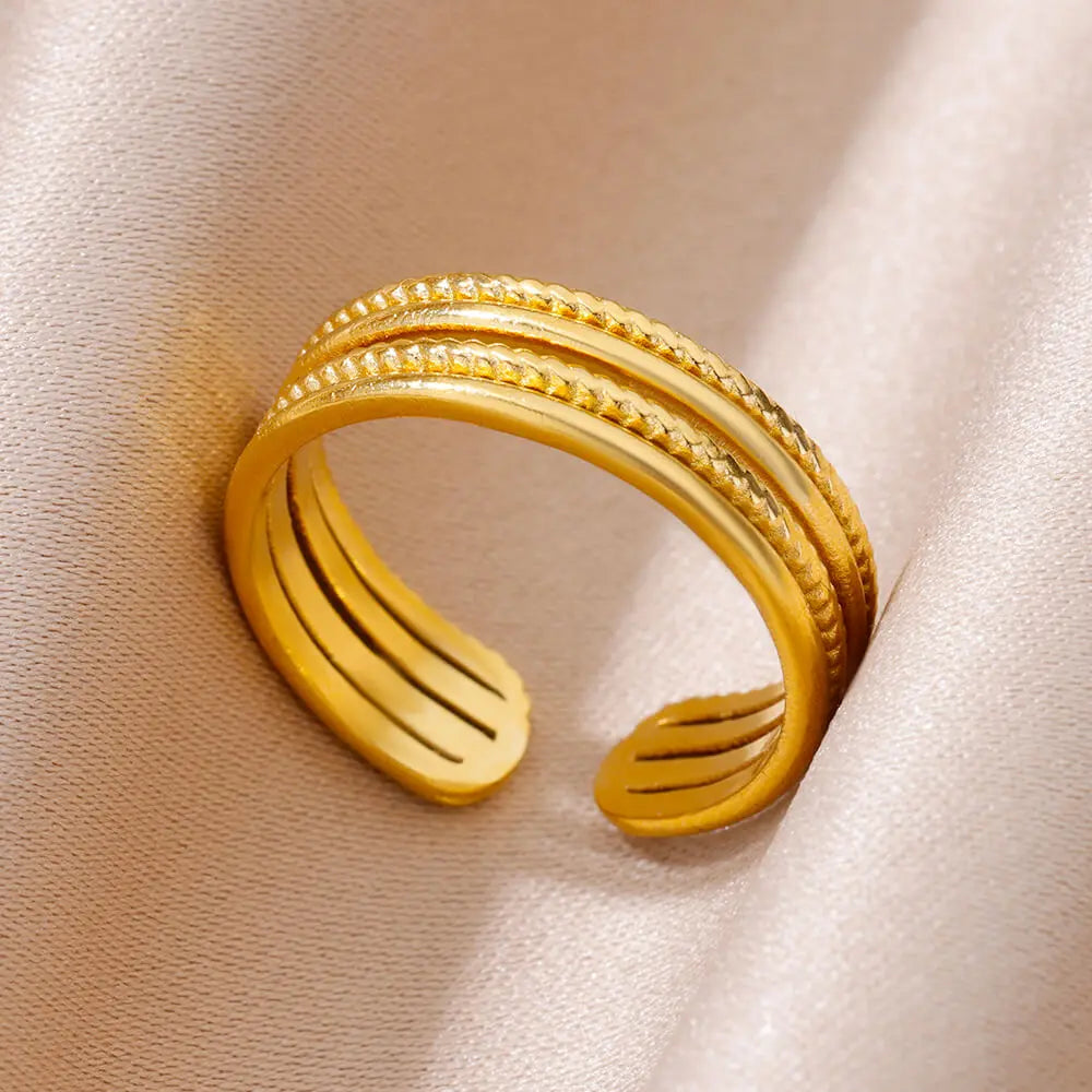 Bague originale acier inoxydable