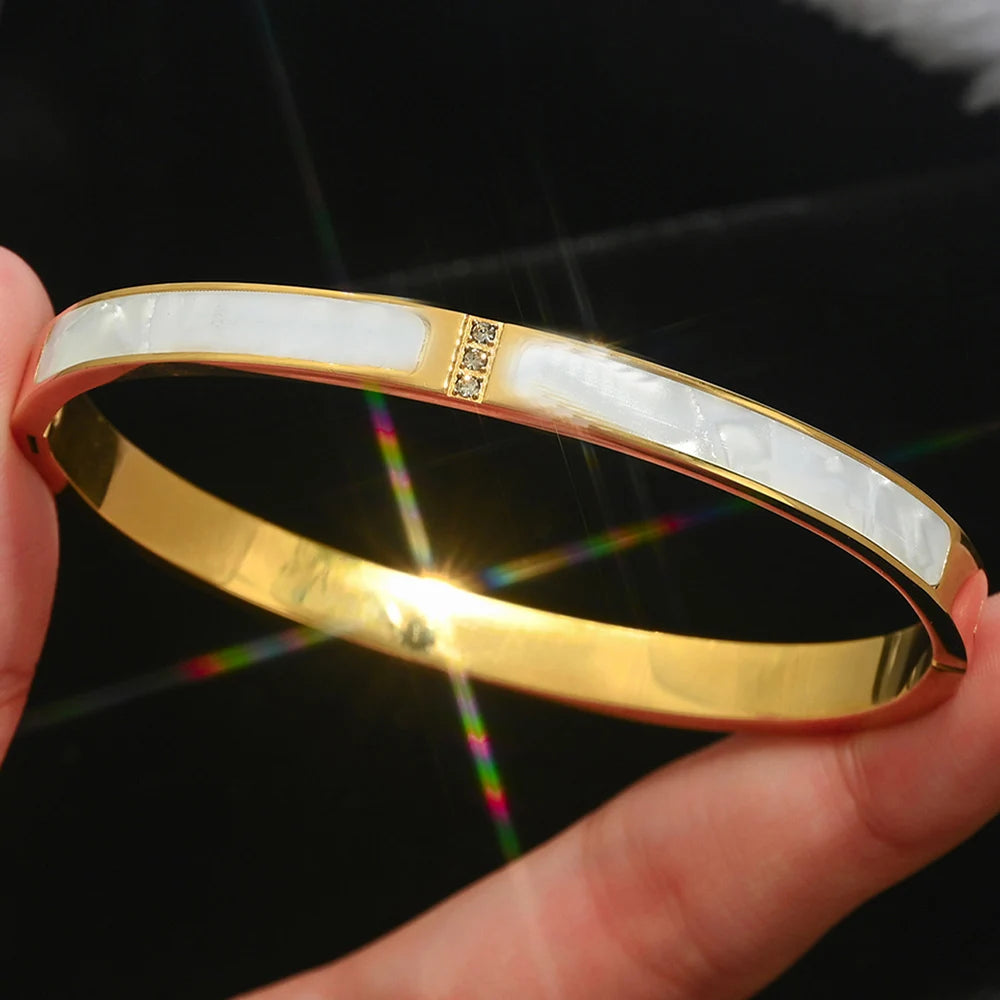 Bracelets clic en acier inoxydable