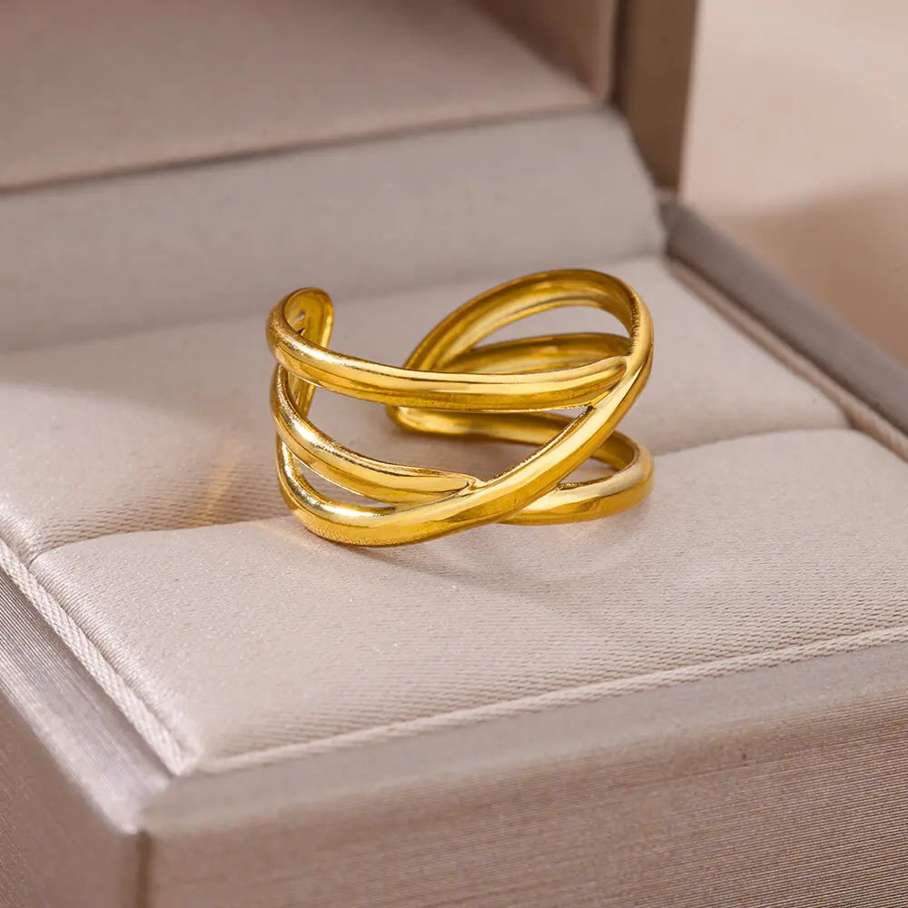 Bague originale acier inoxydable