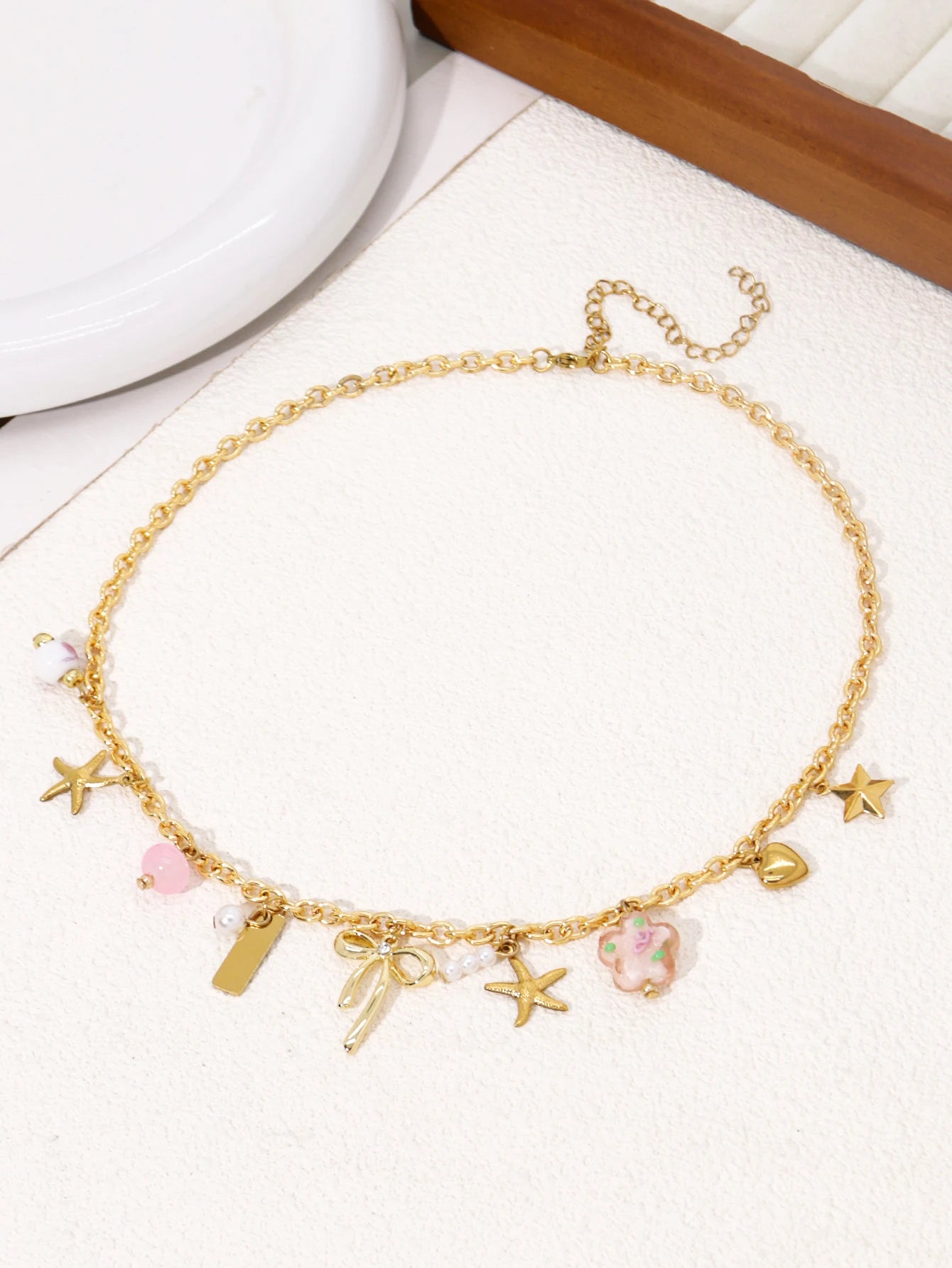 Collier breloque vintage