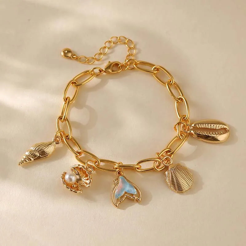 bracelets breloques originaux acier inoxydables
