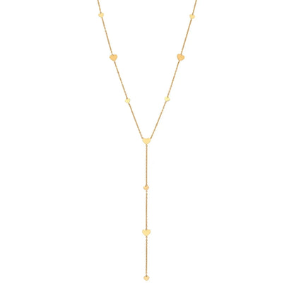 Collier chic fin inoxydable 