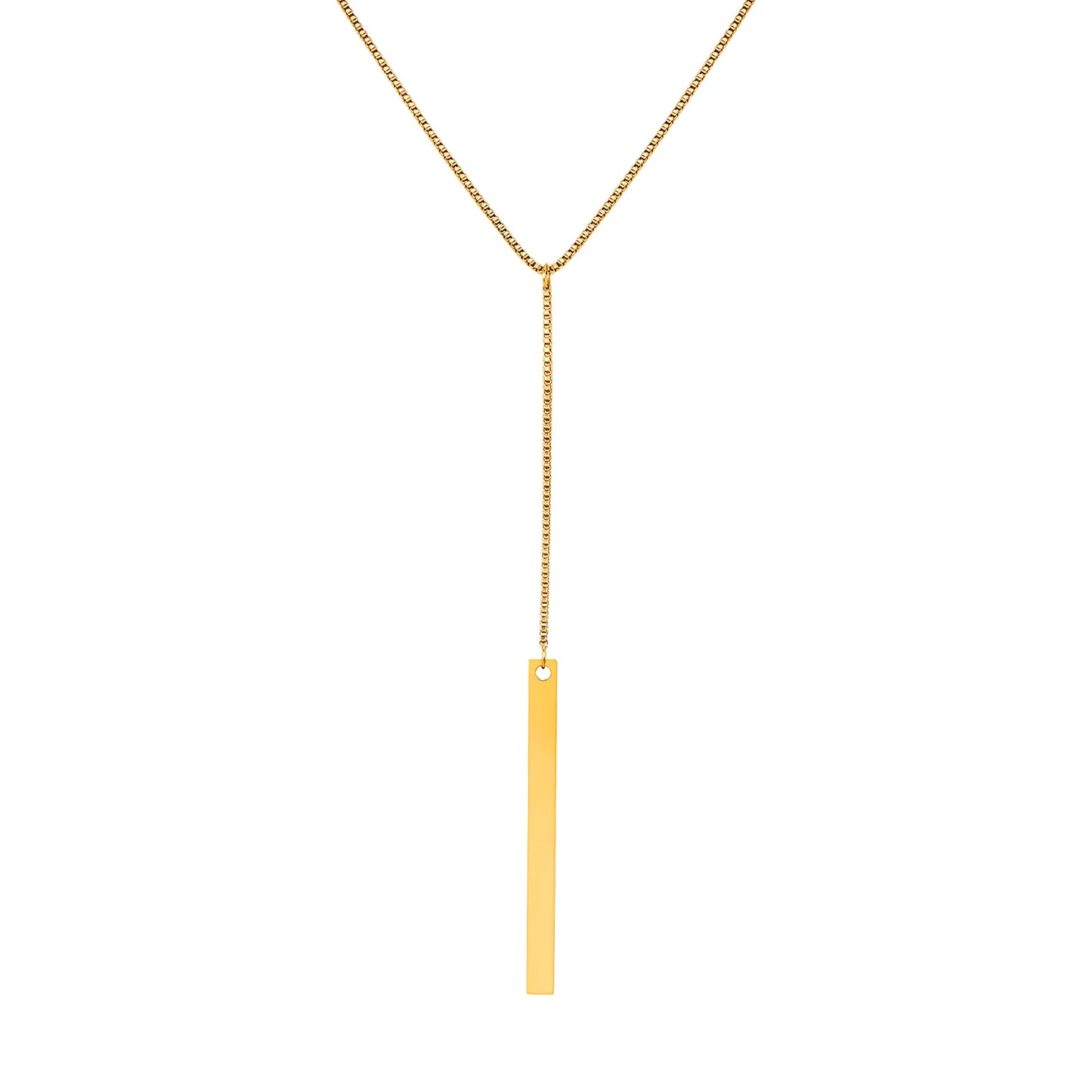 Collier chic fin inoxydable 