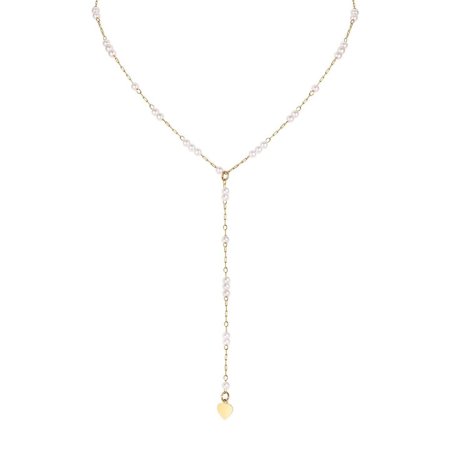 Collier chic fin inoxydable 