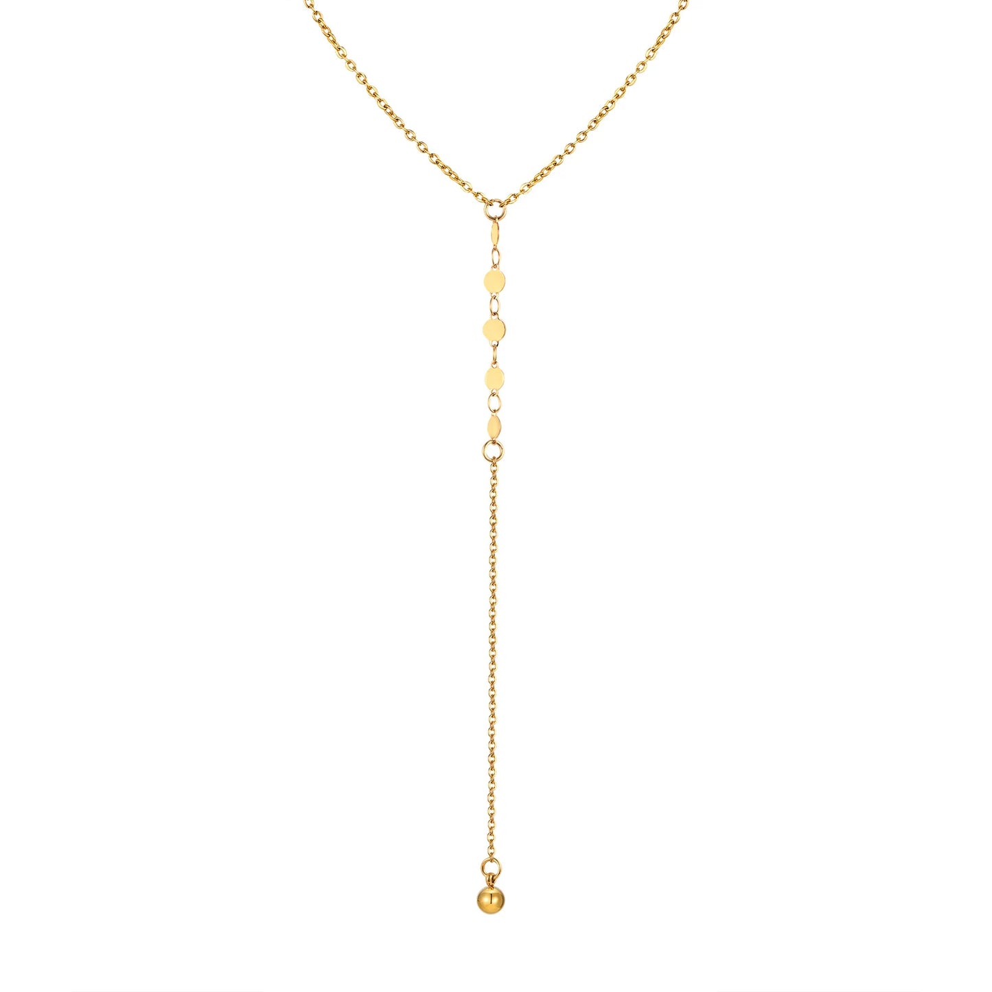 Collier chic fin inoxydable 