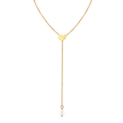 Collier chic fin inoxydable 