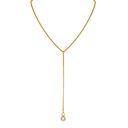 Collier chic fin inoxydable 