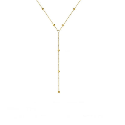 Collier chic fin inoxydable 