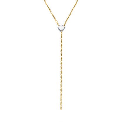 Collier chic fin inoxydable 