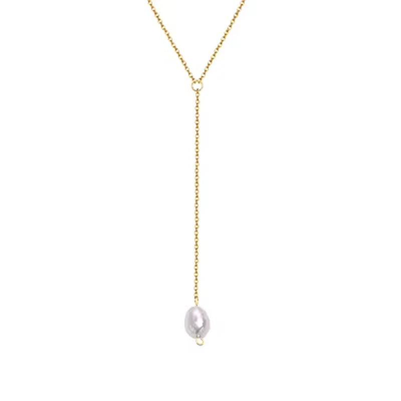 Collier chic fin inoxydable 