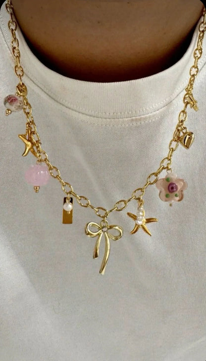 Collier breloque vintage